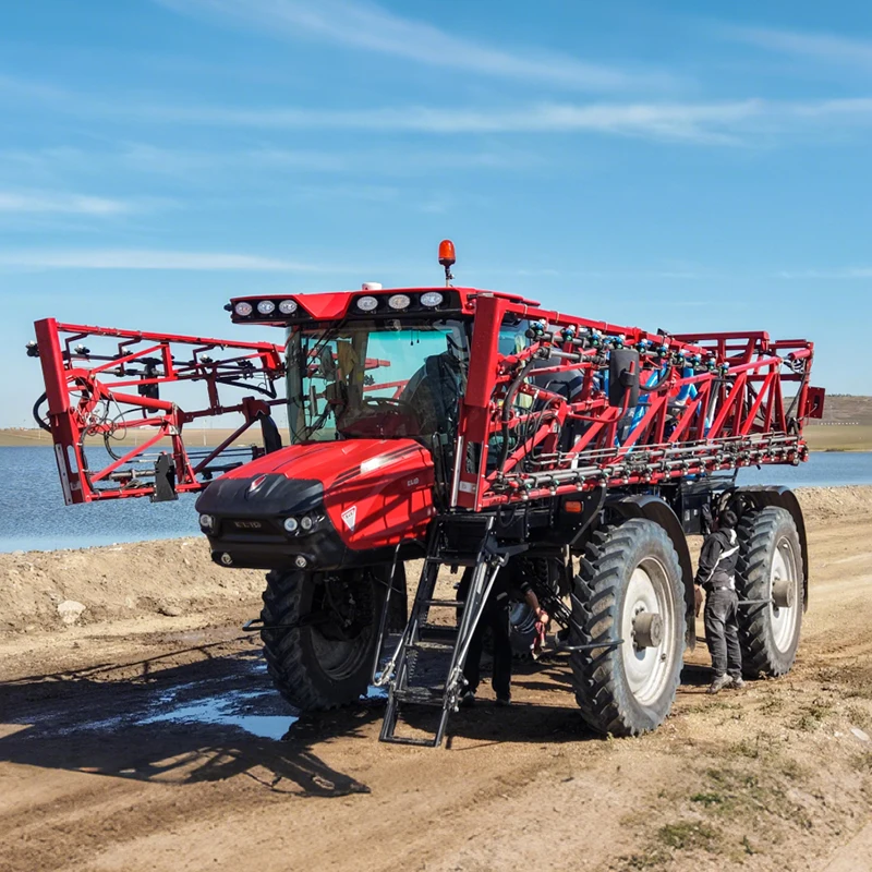 High Clearance Self Propelled Boom Sprayer Tall Crop Shield Equipment Durable Mechanical Pesticide Sprayer Distributor