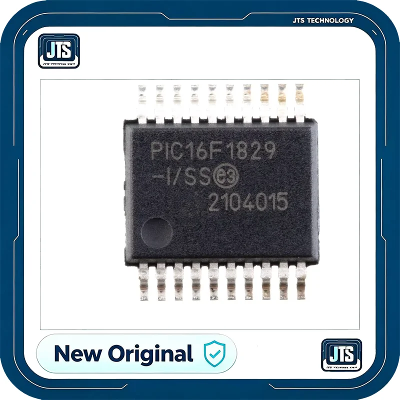 100% Original New PIC16F1829-I SS IC MCU 8BIT 14KB FLASH 20SSOP Electronic Components PIC16F1829-I/SS