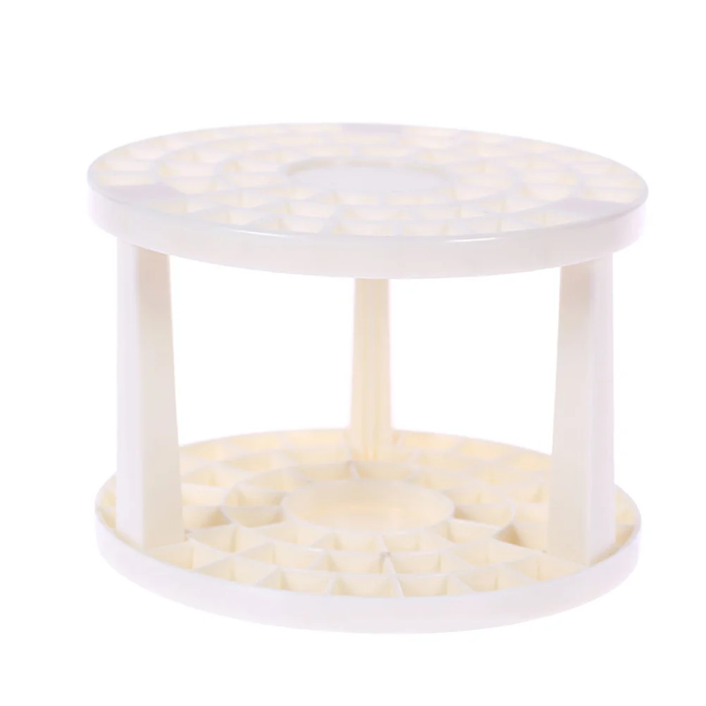 حامل القلم البلاستيكي DIY منظم فرشاة الطلاء الأبيض متعدد الأدوار أداة الفنان تخزين للمنزل مكتب المدرسة مرتب الوصول السريع