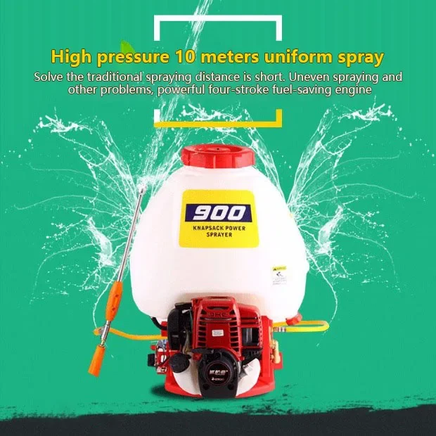 Pesticide Sprayer Four-stroke Knapsack Sprayer gasoline engine fight drugs high pressure orchard tree agricultural pump artifact