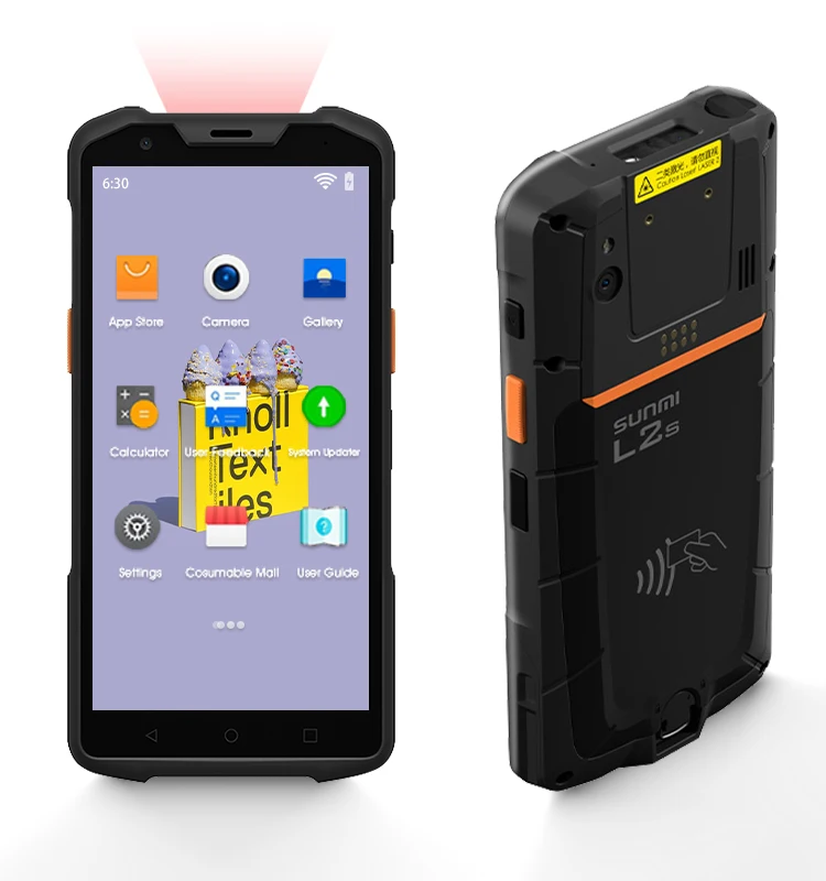 2d scanner pda with Android Data Terminal IP67 Rugged PDA 4G Wi-Fi PDA Android Barcode Scanner