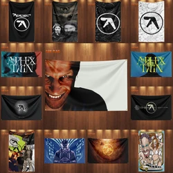 90x150cm Aphex Twins Richard D James Music Flag Polyester Printed Home or Bedroom Decoration Banner Tapestry Poster Decor