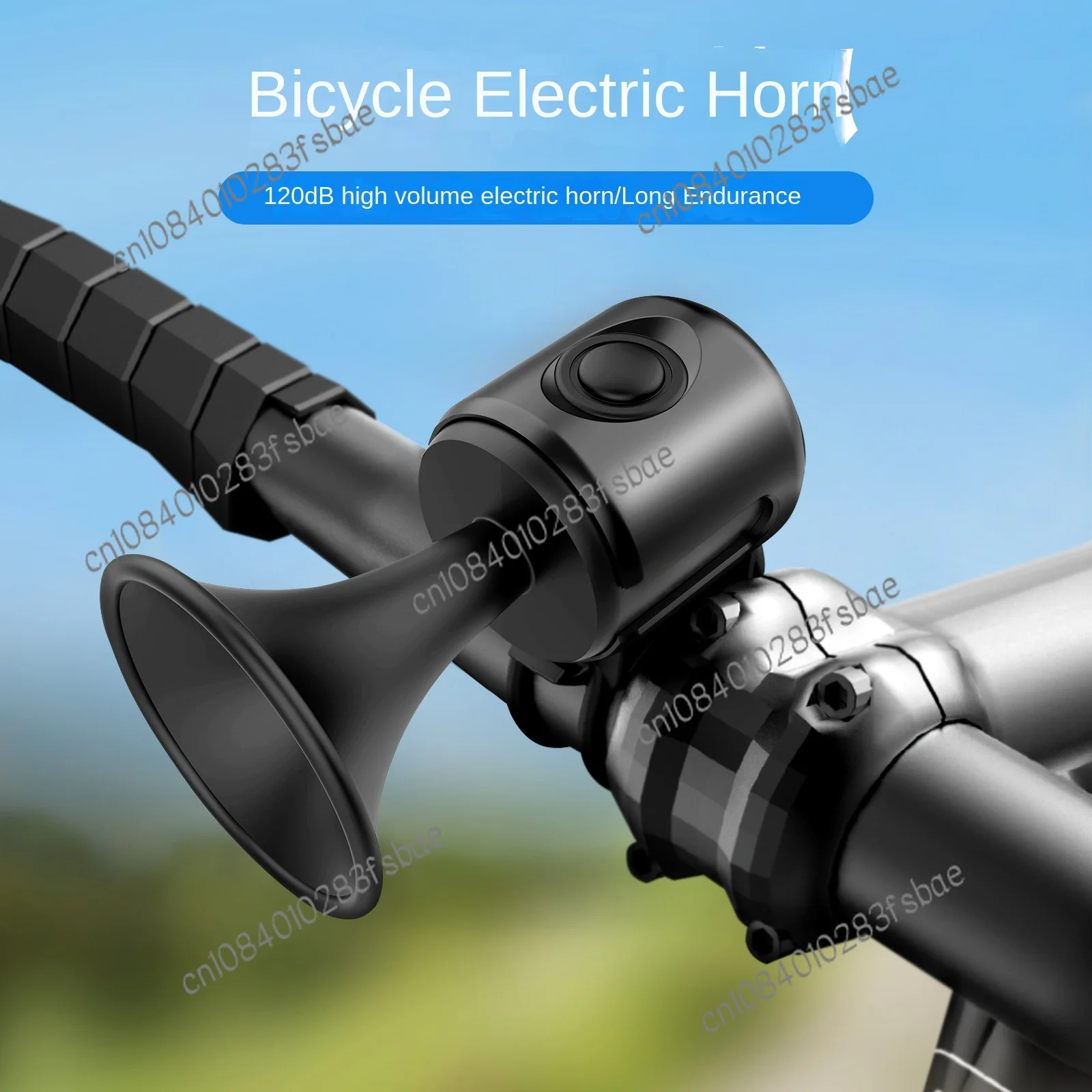 Bicycle Electric Horn Mountain Bike Small Portable Bell Children's Car Horn Car Bell Riding Accessories