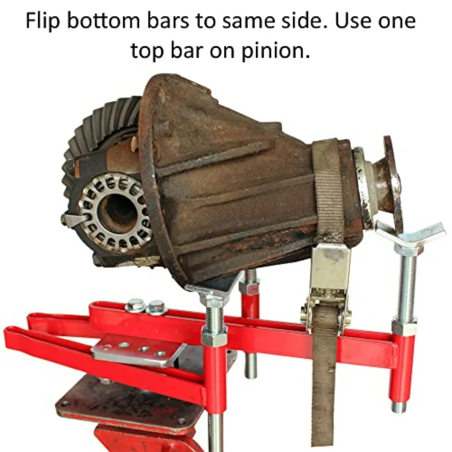محول مرفاع 4 نقاط للمحور، ناقل الحركة، علبة النقل، خزان الوقود، المصد - قواعد مقبس الأرضية والنقل #5