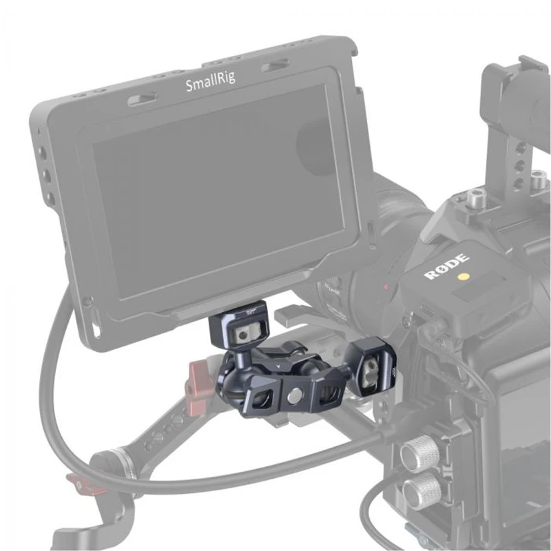 SmallRig Magic Arm with Dual Ball Heads (1/4-20 Screws /1/4-20 Screws and ARRI locating Screw/NATO Clamp) 3873/3874/3875