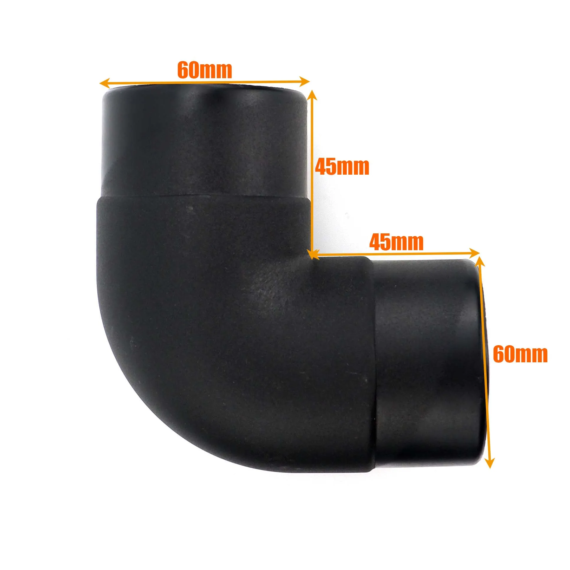 Air Vent Outlet Diesel Heater L - 60MM Piece Elbow Bend Ducting Pipe Exhaust Connector For Car Truck Camper