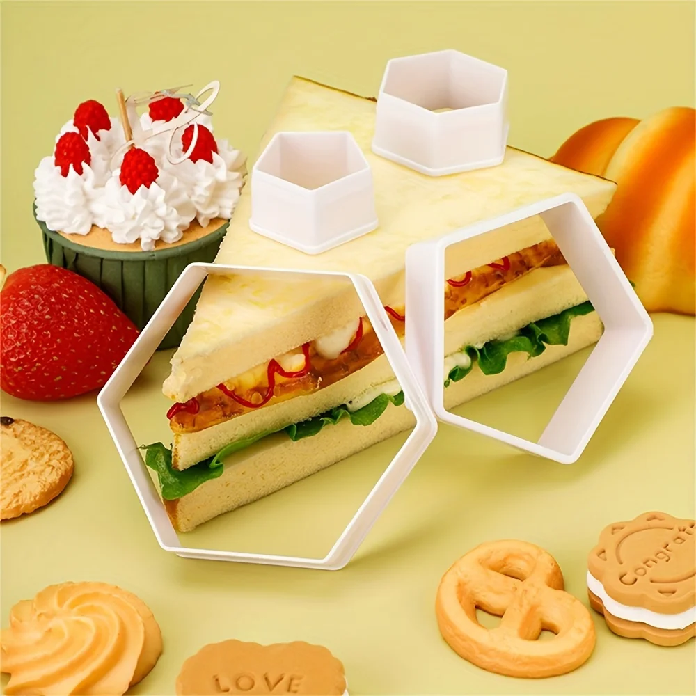 Soccer Pattern Cake Cookie Molds Plunger Plastic Fondant Cutter Diy Cookie Biscuit Mold Cake Baking Tools