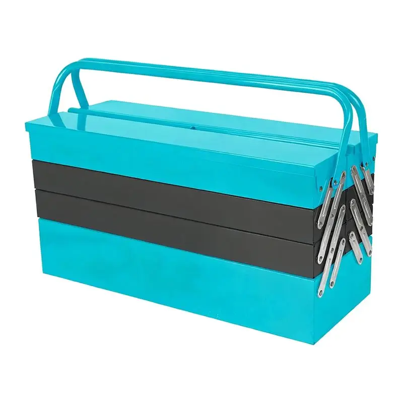 Portable Folding Toolbox Set Automatic Repair Industrial Household Car Storage Multifunctional Multi-layer Hard Box