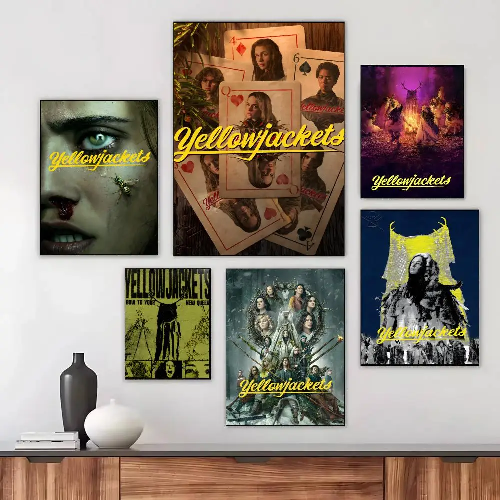 Yellowjackets TV Series Canvas Poster Modern Aesthetic Wall Art Print Minimalist Bedroom Living Room Home Decor Gift