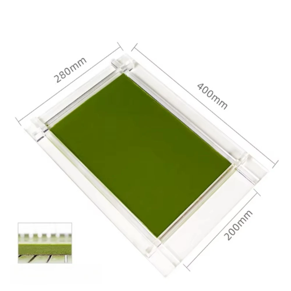 Acrylic precision chocolate mold board chocolate forming machine