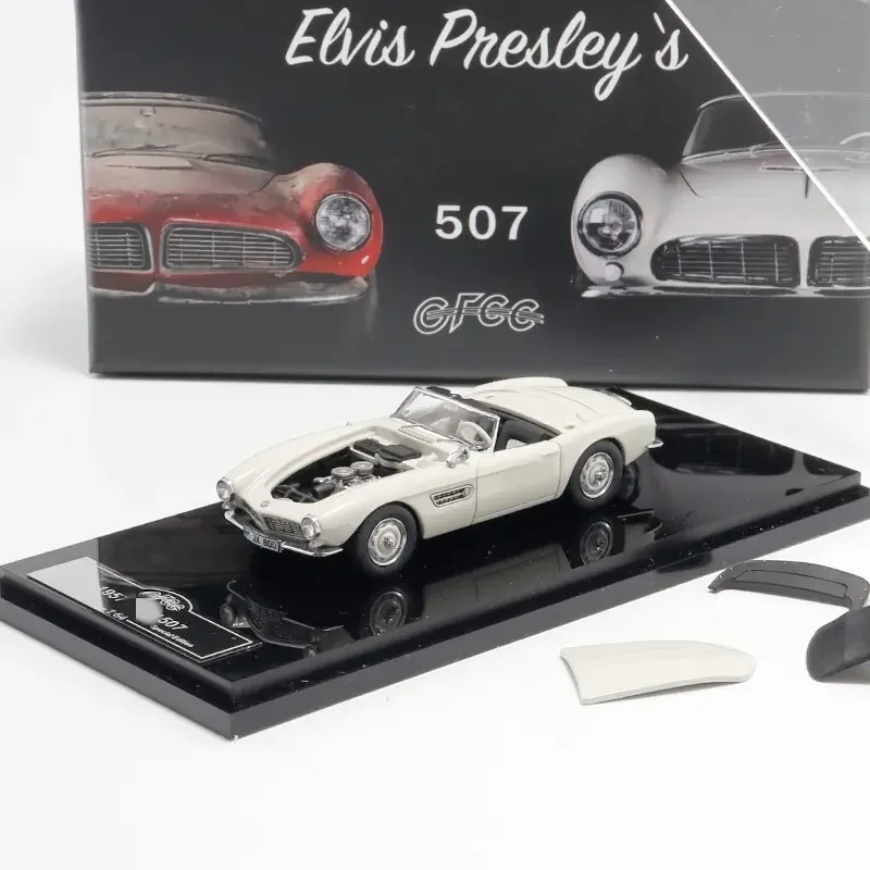 GFCC 1:64 1957 BM 507 Convertible Classic Alloy Car Model Limited Collection gift Set