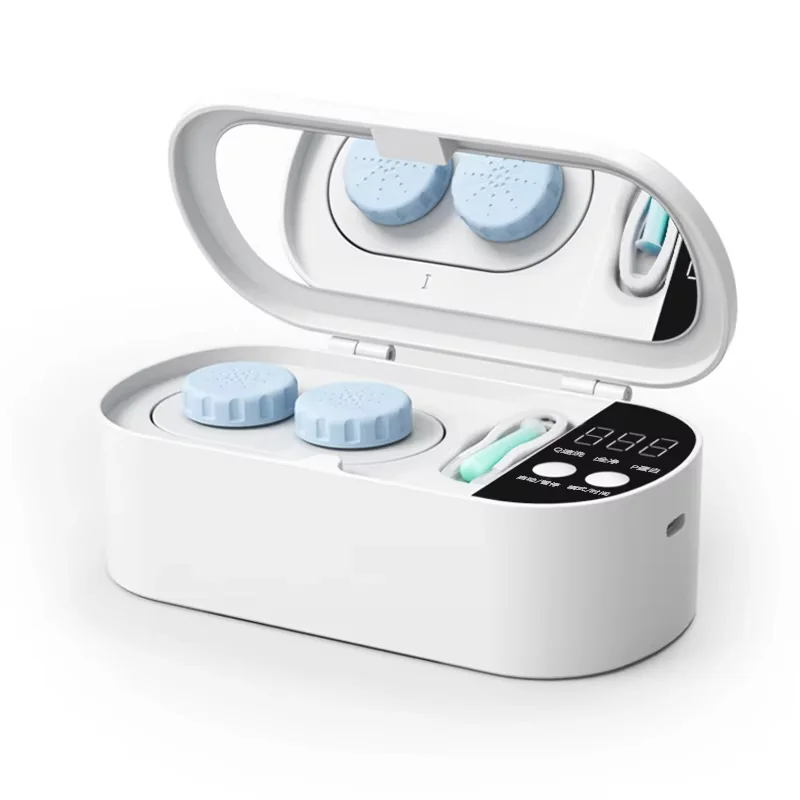 

Wholesale RGP CleanerOrthokeratology Contact Lens Case Ultrasonic ORTHO-K cleaner Hard Contact Lens Cleaning Machine