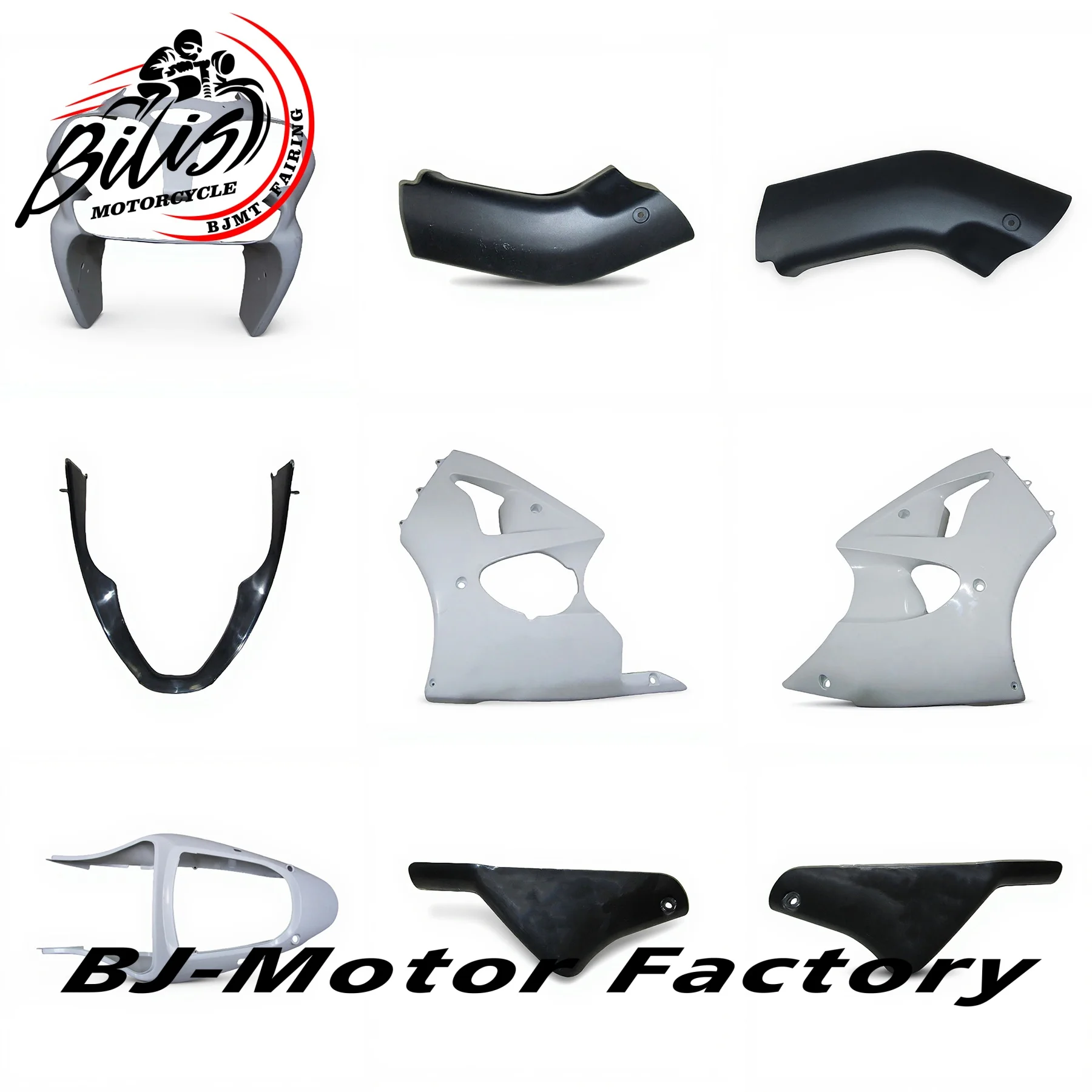 

The Body Parts Fairings for Kawasaki ZX 6R 636 2000 2001 2002 Motorcycle Fairing Set Bodywork Panel Kit Fit ZX6R 00 01 02