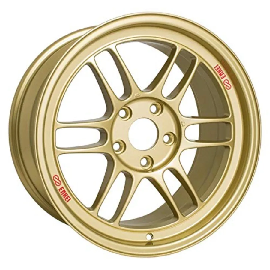 

Gold Wheel 17x8 5x100mm for SUV Car Durable Aluminum Alloy with Premium Gold Finish Lightweight and Stylish Design