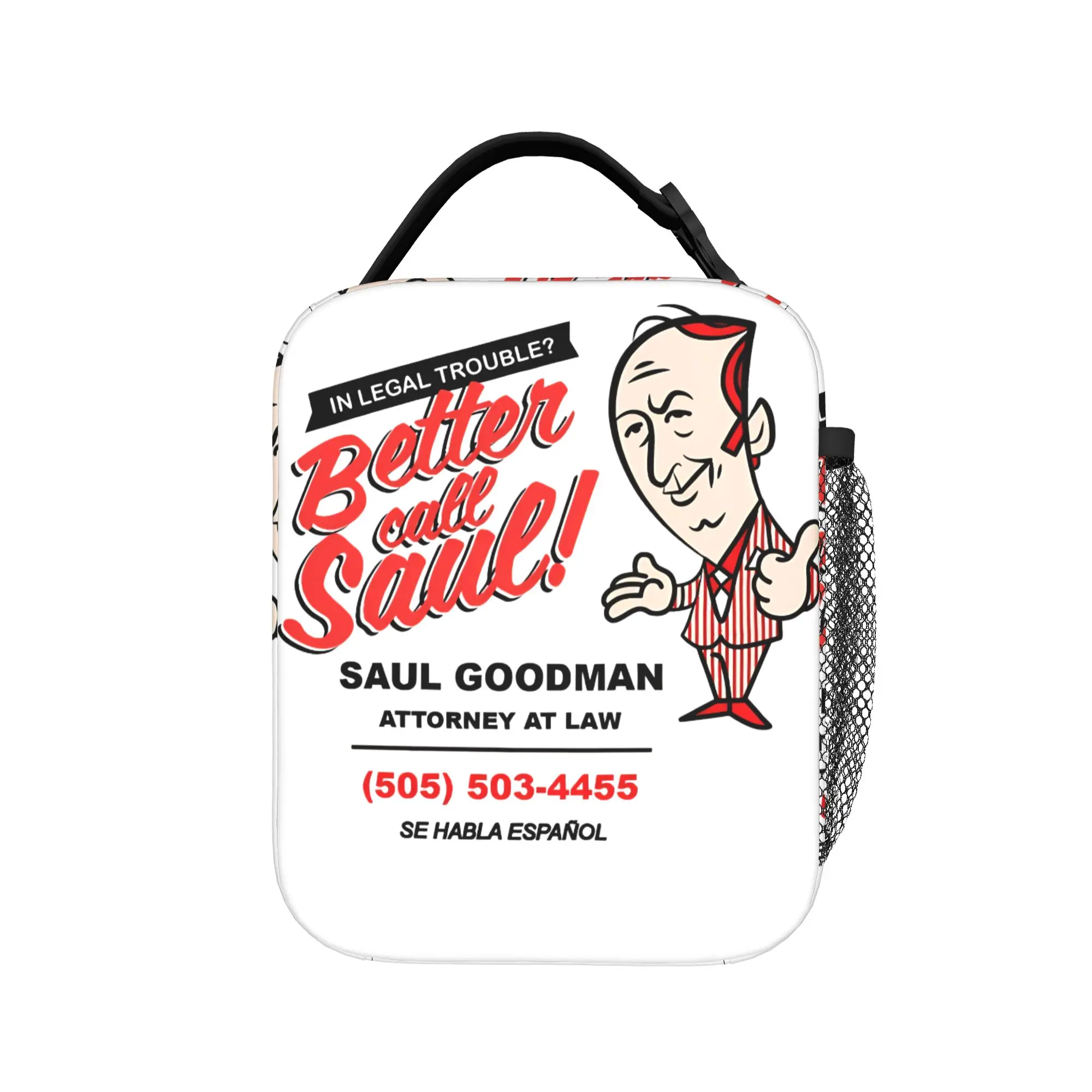 

Better Call Saul Breaking Bad Lunch Bag For Child Lunch Box Office Cooler Bag Portable Insulated Oxford Thermal Lunch Bags