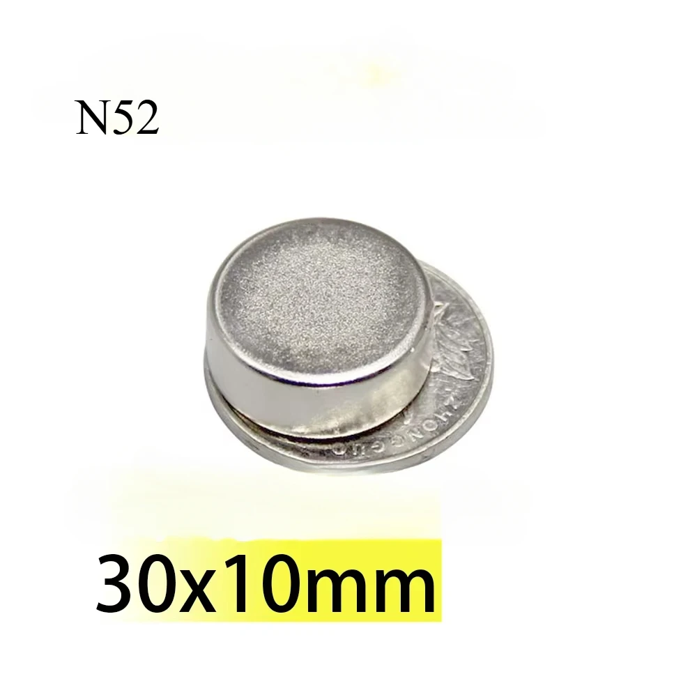 N52 30x10 Magnet Neodymium 30*10 Magnets Nickle Coating  Search Magnetic Fridge DIY  Motor Generation Balls  Machine Booster Diy