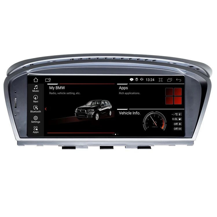 Radio Estéreo con pantalla táctil para coche, reproductor Multimedia de Audio y vídeo para BMW serie 5, E60, Serie 3, E90, CCC, CIC