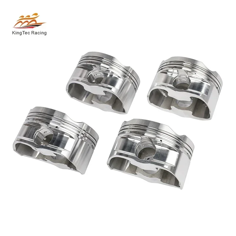 Black Top Forged 4032 4A GE Aluminum Piston for Toyota Carina Engine 20v Car Spare Parts DOHC Inline 4 Gen5 Building Block
