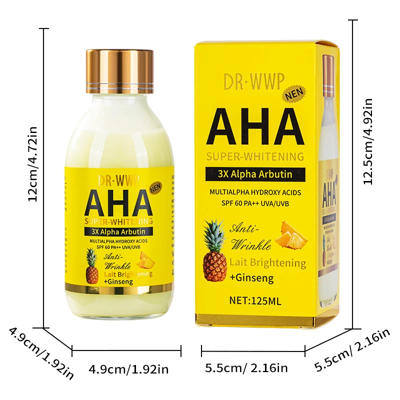 Arbutin Turmeric Face Serum Brightening Hydrating Moisturizing Turmeric Liquid Essence Nourish Skincare Revitalizing 125ml