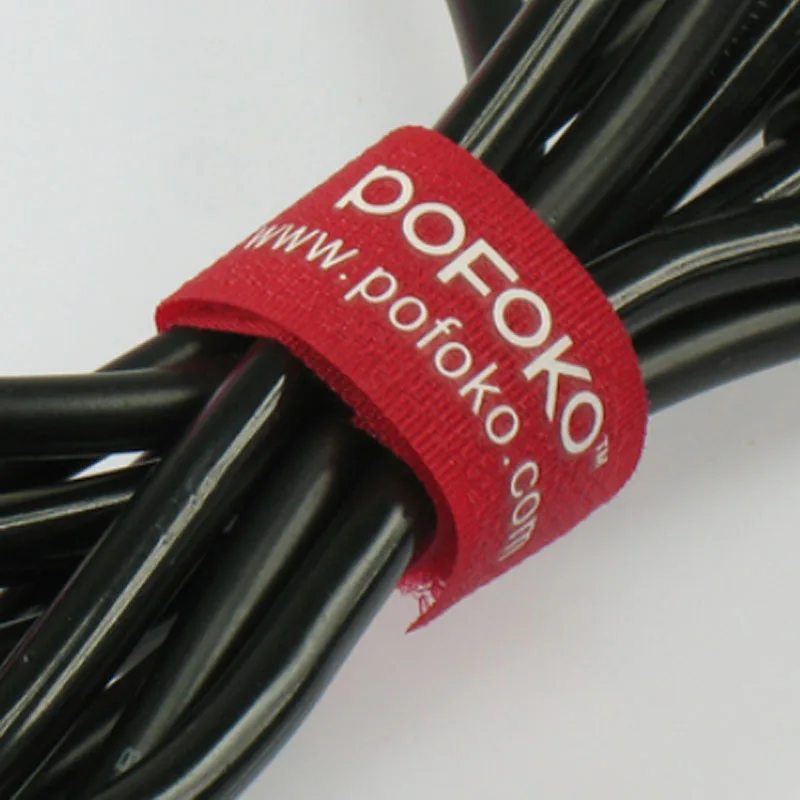 5PCS Multicolor Self-Adhesive Strap Wire Storage Cable Tie Tape Reusable Cable Plant Fixed Binding Belt