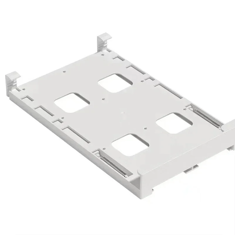 Refrigerator Storage Cabinet Drawer Soda Can Dispenser Beverage Rack Plastic Food Storage Rack for Refrigerator Cabinet Kitchen