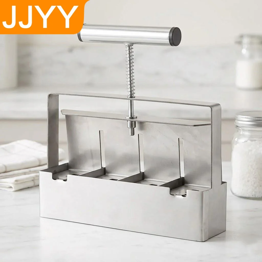 Aluminum Alloy Mini Handheld Soil Block Maker Seed Starter Tool for Greenhouse Nursery Efficient Planting Supplies