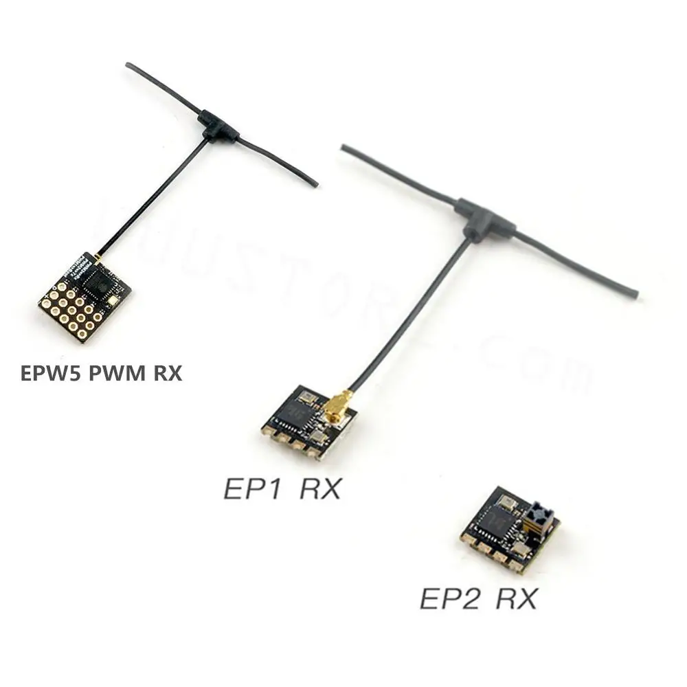 

Happymodel EP1 EP2 EPW5 2.4G ExpressLRS ELRS Nano Long Range Receiver RX for ES24TX Series RC Airplane FPV Long Range LR4 LR7