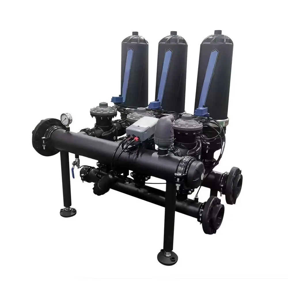 

Drip irrigation filter Automatic flushing laminated filter Agricultural irrigation Agricultural equipment Greenhouse sprinkler