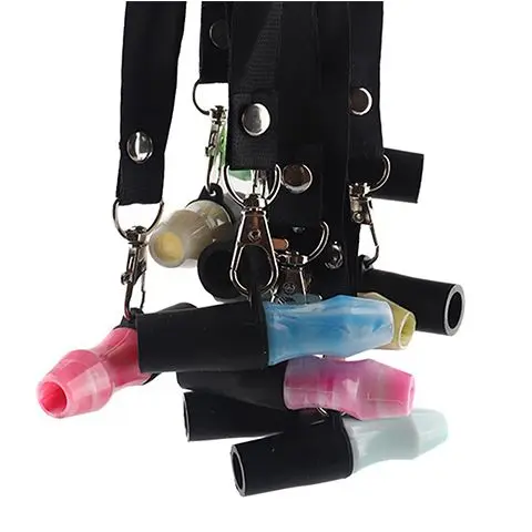 الشيشة الملونة الشيشة الفم نصائح الراتنج الشيشة المعبرة مع شنق حبل حزام تشيتشا Narguile انبوب ماء أبواق