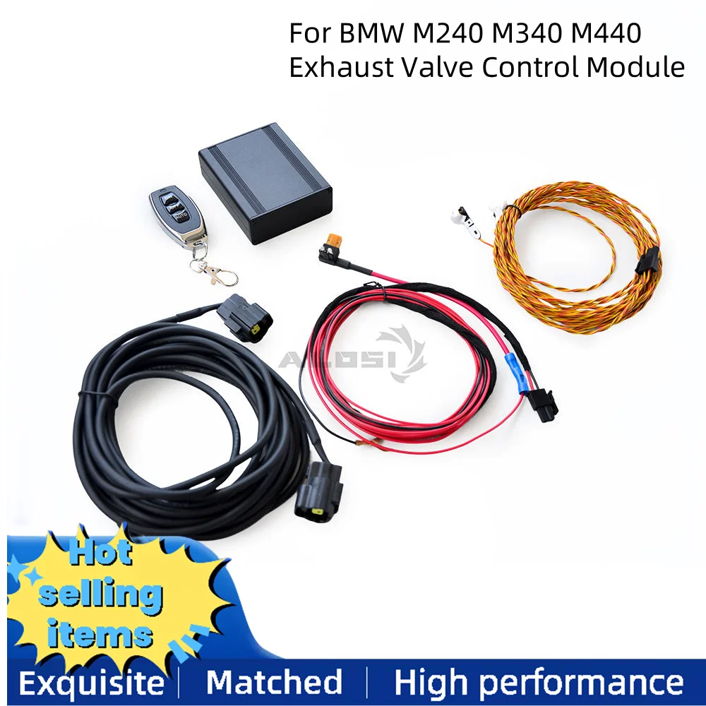 For BMW M240 M340 M440 Exhaust Valve Control Module Upgrade the Exhaust Pipe Valve Angle Positioning Module