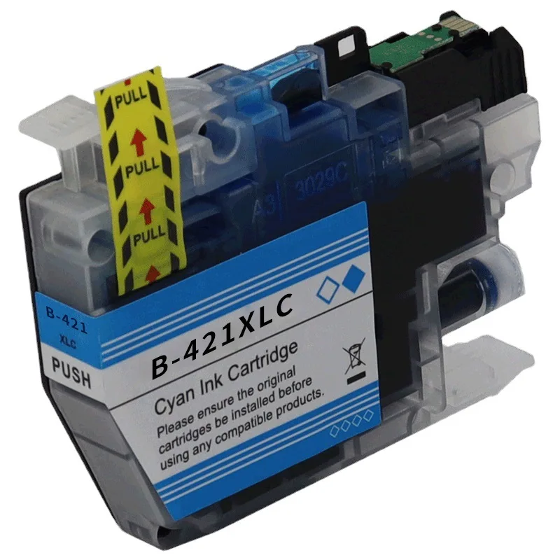 LC-421XL LC421 LC421XL LC 421 High capacity Compatible Ink Cartridge For Brother DCP-J1050DW MFC-J1010DW DCP-J1140DW Printer