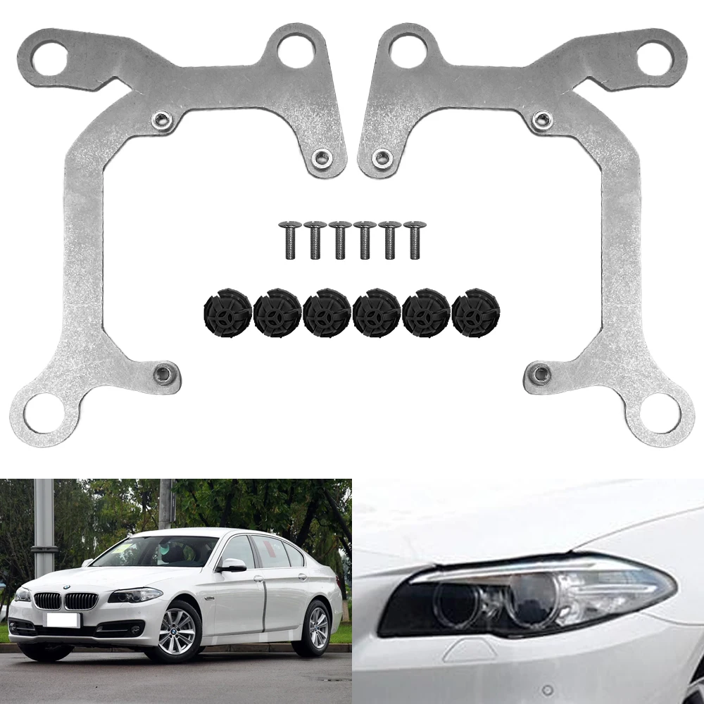 

Taochis Car-Styling Adapter Frame Headlight Bracket for BMW 5 Series 2012-2017 HID no-AFS /BMW 1 Series 2012-2013 HID