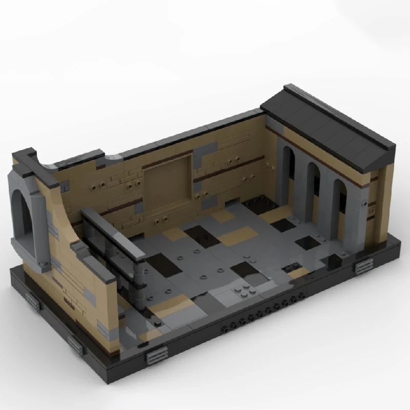 373 pièces Star Fighting Workshop MOC, blocs de construction modulaires personnalisables, design créatif, jouet éducatif DIY, cadeau d'anniversaire