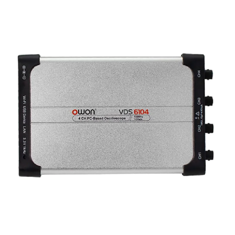 OWON Lilip VDS6102A/6104A/VDS6074 التطوير الثانوي لراسم الذبذبات الرقمي الافتراضي بأربع قنوات