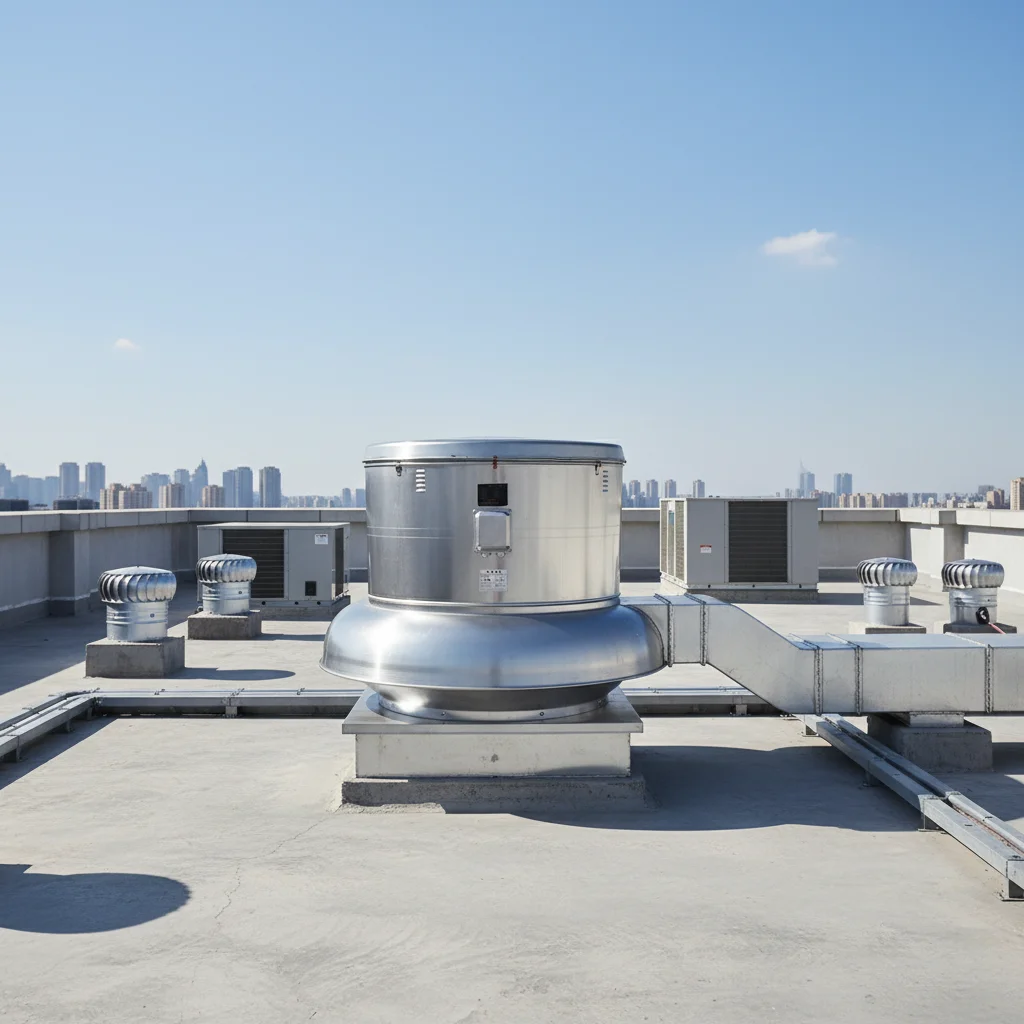 High Quality Customizable OEM/ODM Kitchen Exhaust Centrifugal Fan AC 220V Stainless Steel Blades Free Standing Mounting