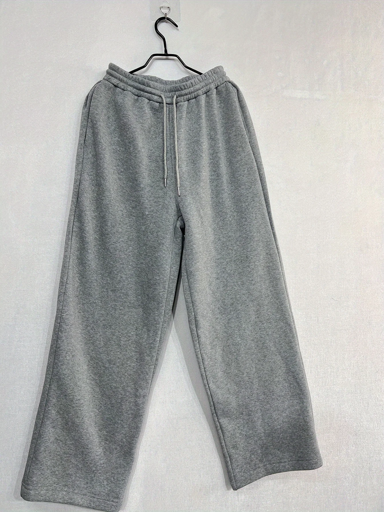 Drawstring Jogging Pants, Casual and Comfortable with Pockets, Mid Waist Sports Pants, Suitable for All Seasons