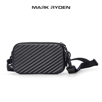 MARK RYDEN Sling Bag For Men Travel Mini Phone Pouch Chest bag Multilayer Space Hard Shell Portable Minimalist Crossbody Bag