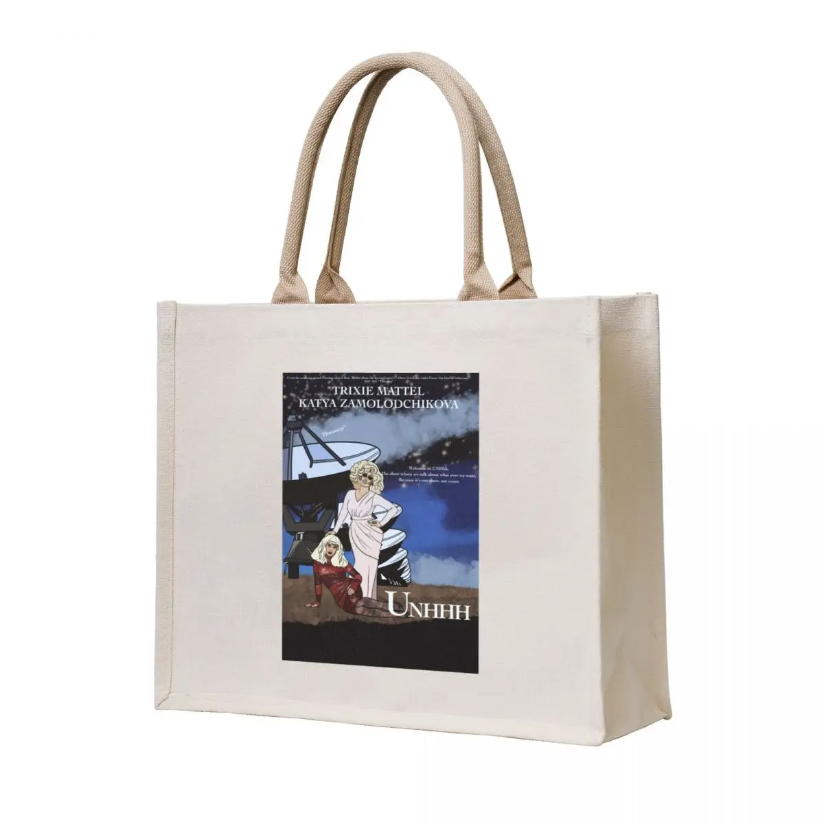 

Katya and trixie Movie Poster Tote Bag bags woman 2025 canvas tote Shopping bags
