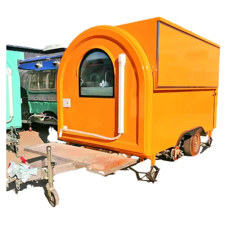 Entrepreneurship stall night market food truck Internet celebrity snacks stall night market fried barbecue truck mobile fast
