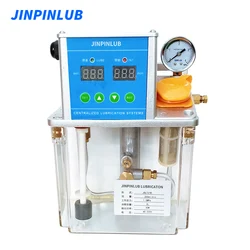 JINPINLUB JDL1 2L electric motor gear pump resistance oil lubrication pump with timer for resistance system