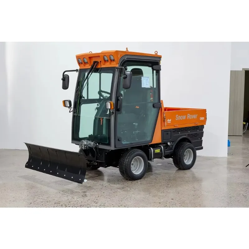 Multi-Functional Enclosed Driving Snow Sweeper Model