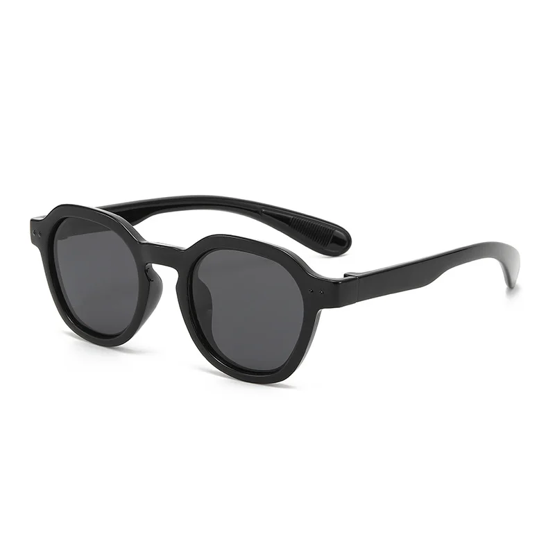 New Outdoor Anti-ultraviolet Baby Polarized Sunglasses 0-3 Years Old Silicone Children's Sunglasses 23073