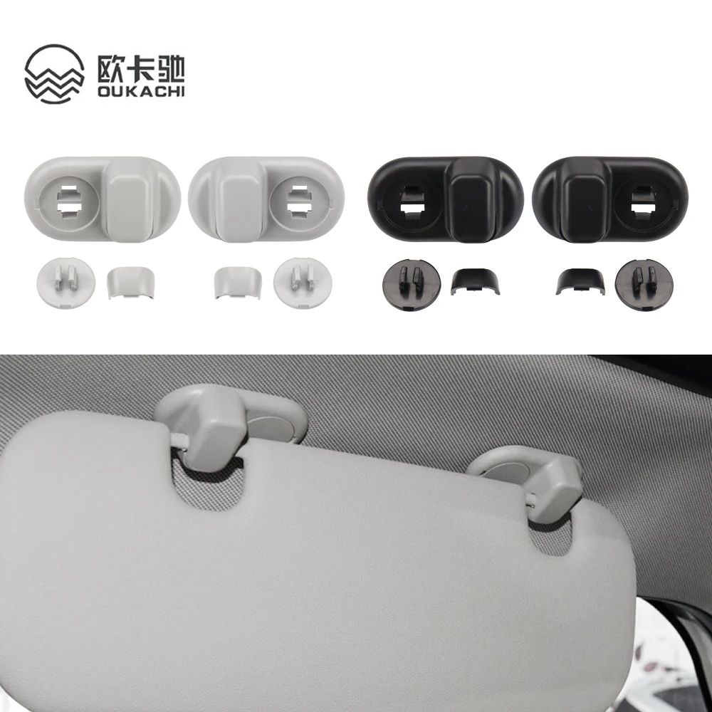 

Front Rear Roof Side Sunvisor Sun Visor Fixed Clip Buckle Retainer Hook Bracket For-BMW Mini F54 F55 F56 F60 2014 -2022