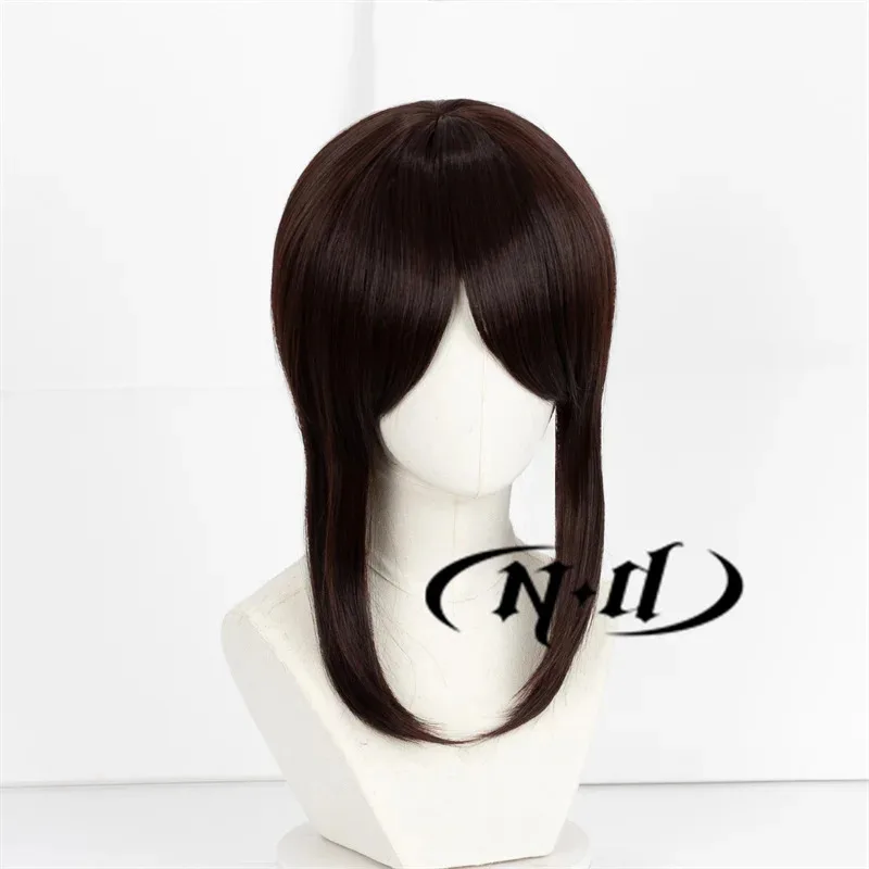 CyND الهوية الخامس البستاني إيما وودز شعر مستعار تأثيري براون الشعر زي هالوين موضوع حفلة ل كوميك كون كوزر الباروكات الاصطناعية #4