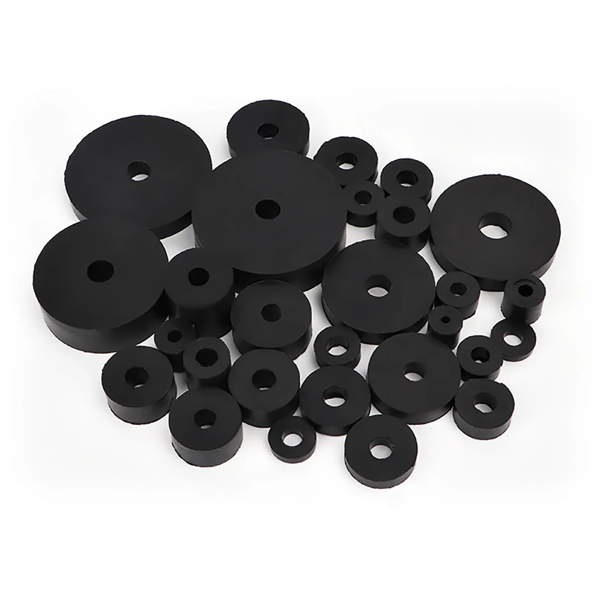 Leijiu ID 4mm bis 12mm Kreisförmiges Gummi-Dämpfungspad / Ventilator-Dämpfungsscheibe / Gummi-Dämpfungspad – Detail 5