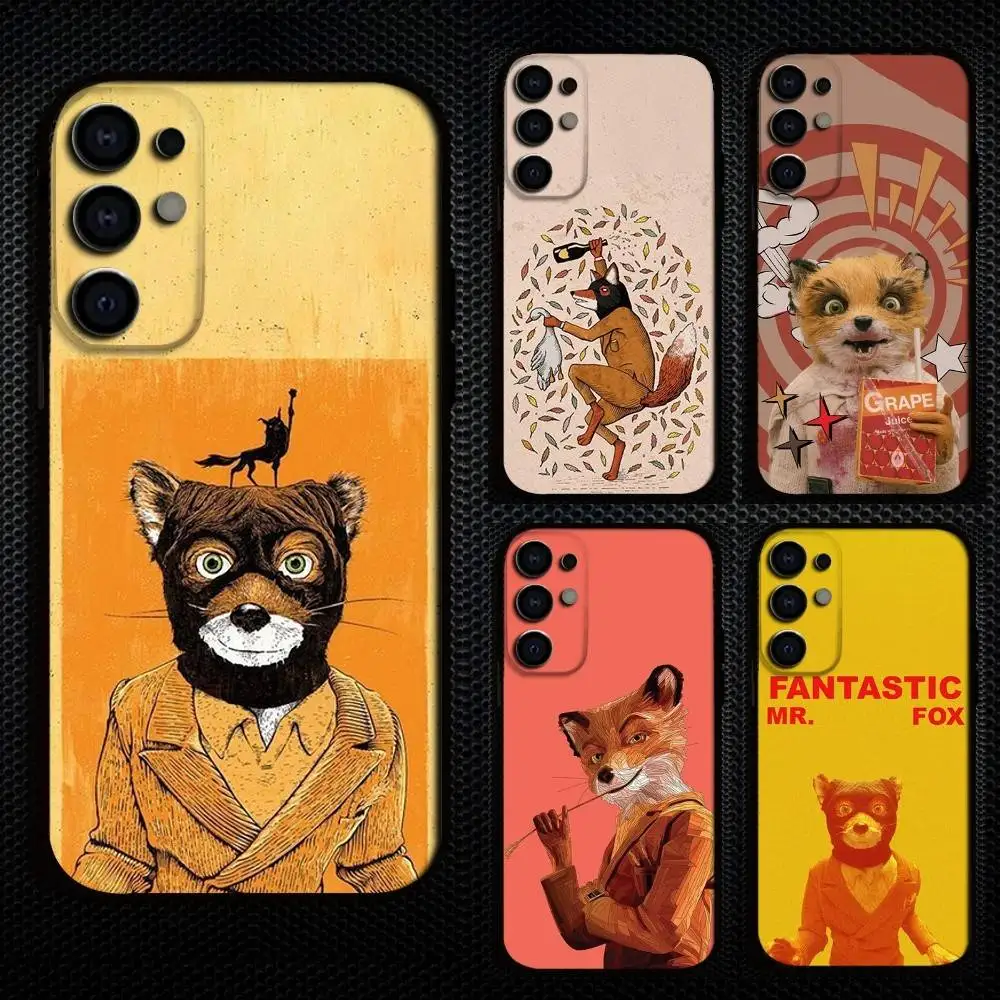

Fantastic Mr F-Fox A-Ash Phone Case For Samsung S25,S24,S21,S22,S23,S30,Ultra,S20,Plus,Fe,Lite,Note,10,9,5G Black Cover