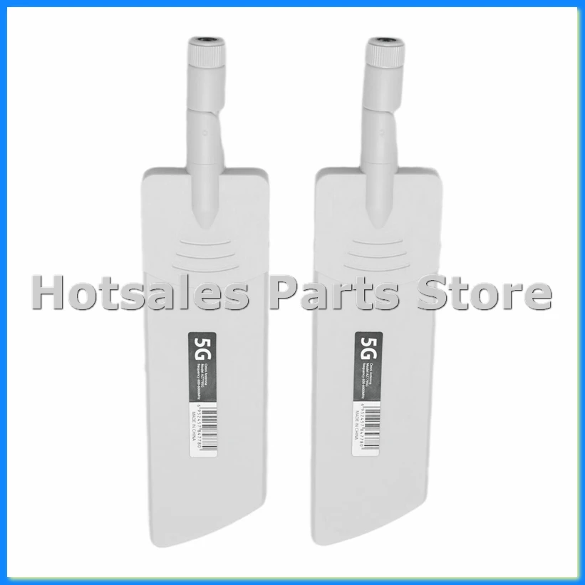 

2 шт. 5G/3G/4G/GSM полнодиапазонный Omni беспроводной интеллектуальный модуль маршрутизатора с усилением 40DBi антенна, белый SMA Male-A25R