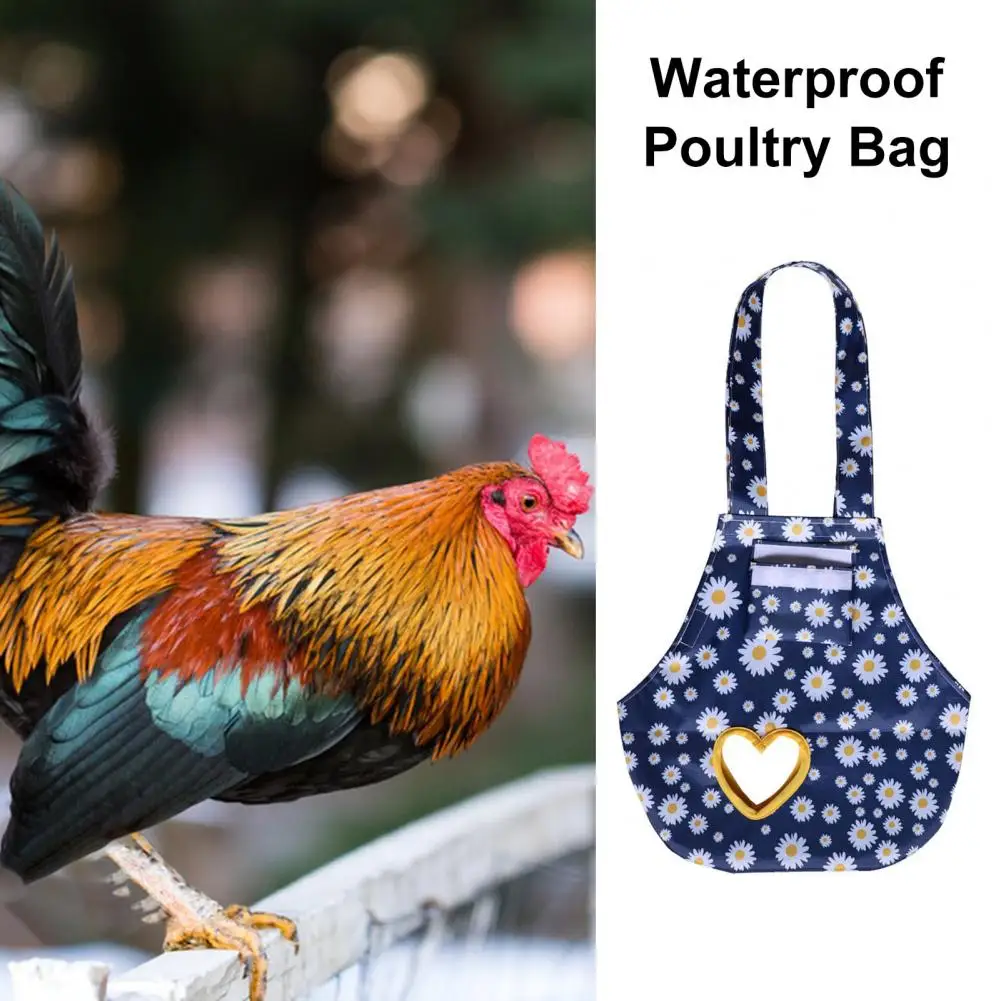 Chicken Leg Transport Pouch Poultry Transport Bag with Chicken Leg Holder for Travel Hiking Hen Sling for Rooster for Poultry