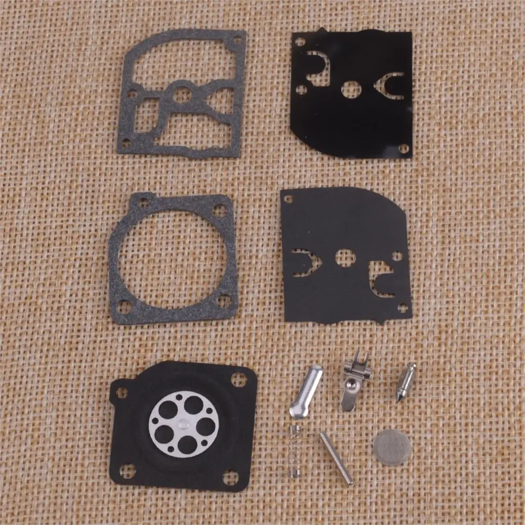 Letaosk Preto Carburador Reparação Reconstruir Kit Apto para Mcculloch Mac 3200 3210 3214 3205 3514 3516 Zama C1q-h14-h14a-h14b