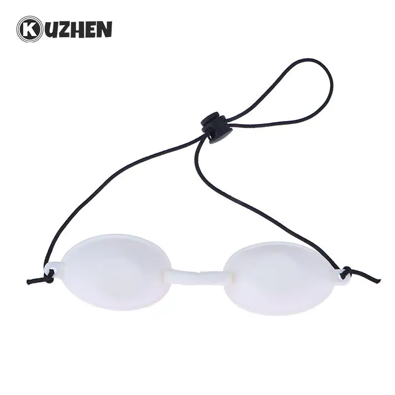 1pc Soft PVC UV Skin Tanning Eye Protection Shield Glasses Adjustable Sunbathing Eyewear Beach Tanning Goggles